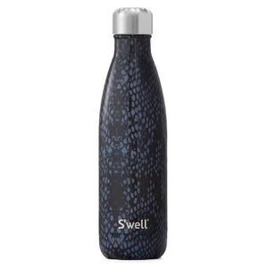 S'well Vacuum Insulated Stainless Steel Water‎ Bottle, 17 oz, Black Boa